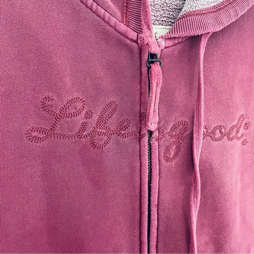 Life is Good Pink Full Zip Hoodie with Pockets - Picture 12 of 14